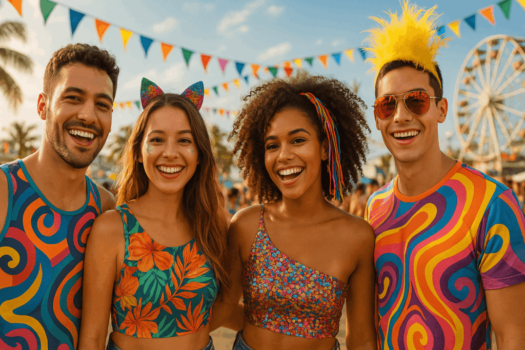 Looks para o carnatal blocos