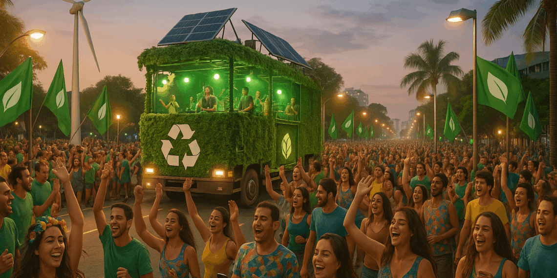 ações sustentáveis do Carnatal