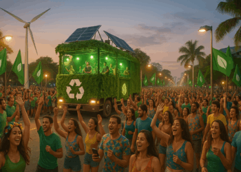 ações sustentáveis do Carnatal