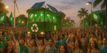 ações sustentáveis do Carnatal