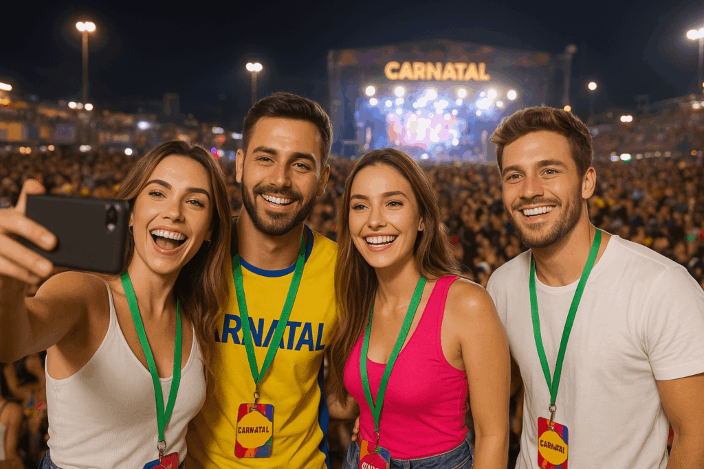 Influenciadores no Carnatal